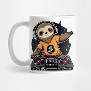 Sloth Dj Mug